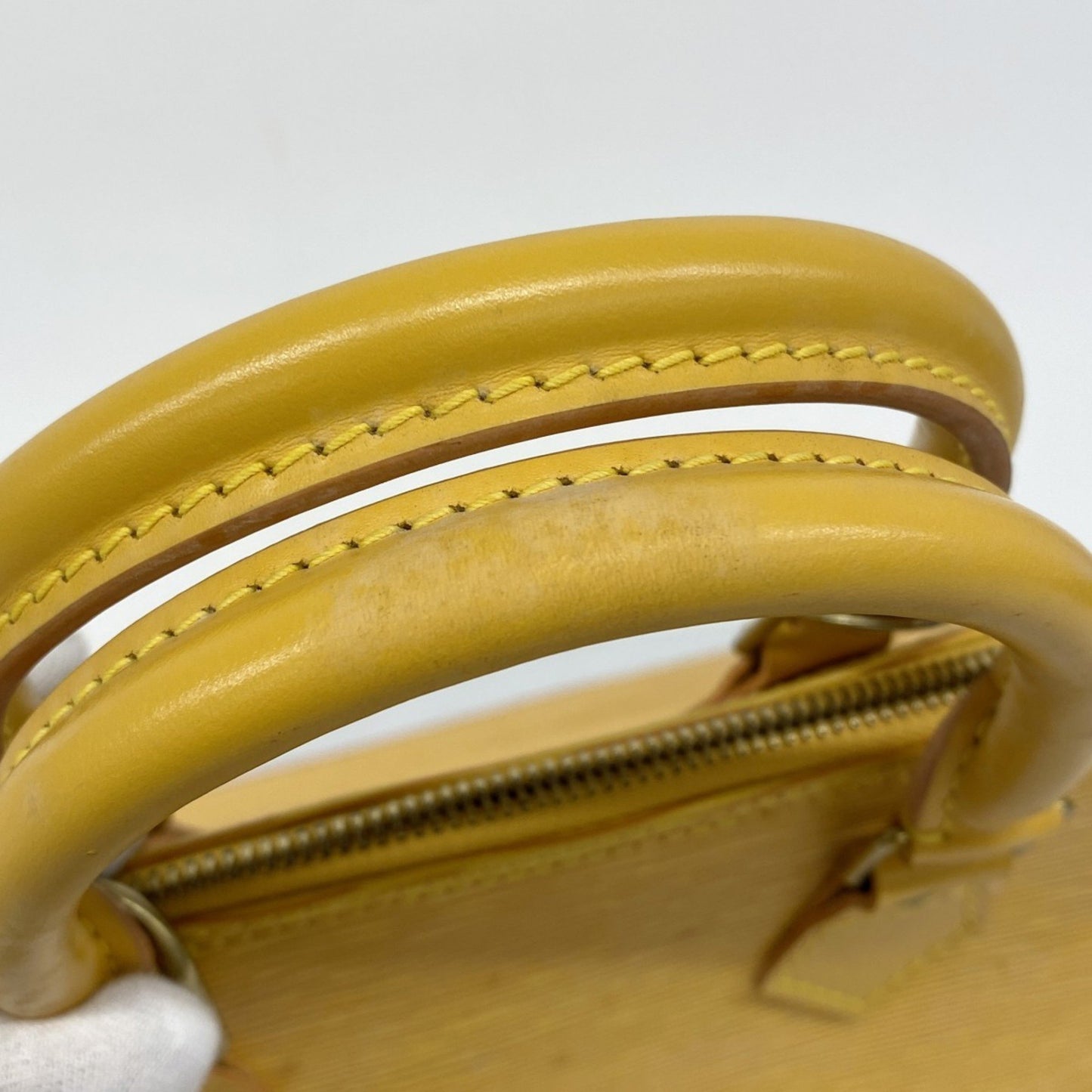 Louis Vuitton Epi Alma Handbag M52149 Jaune