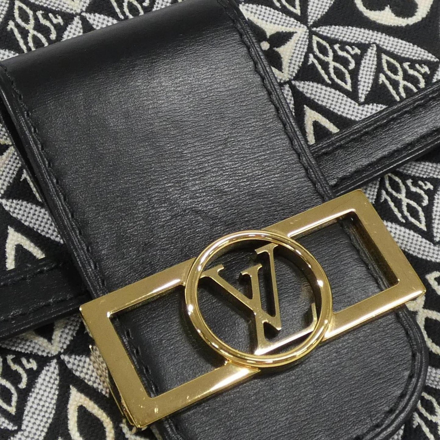 Jacquard Louis Vuitton Shoulder Bag