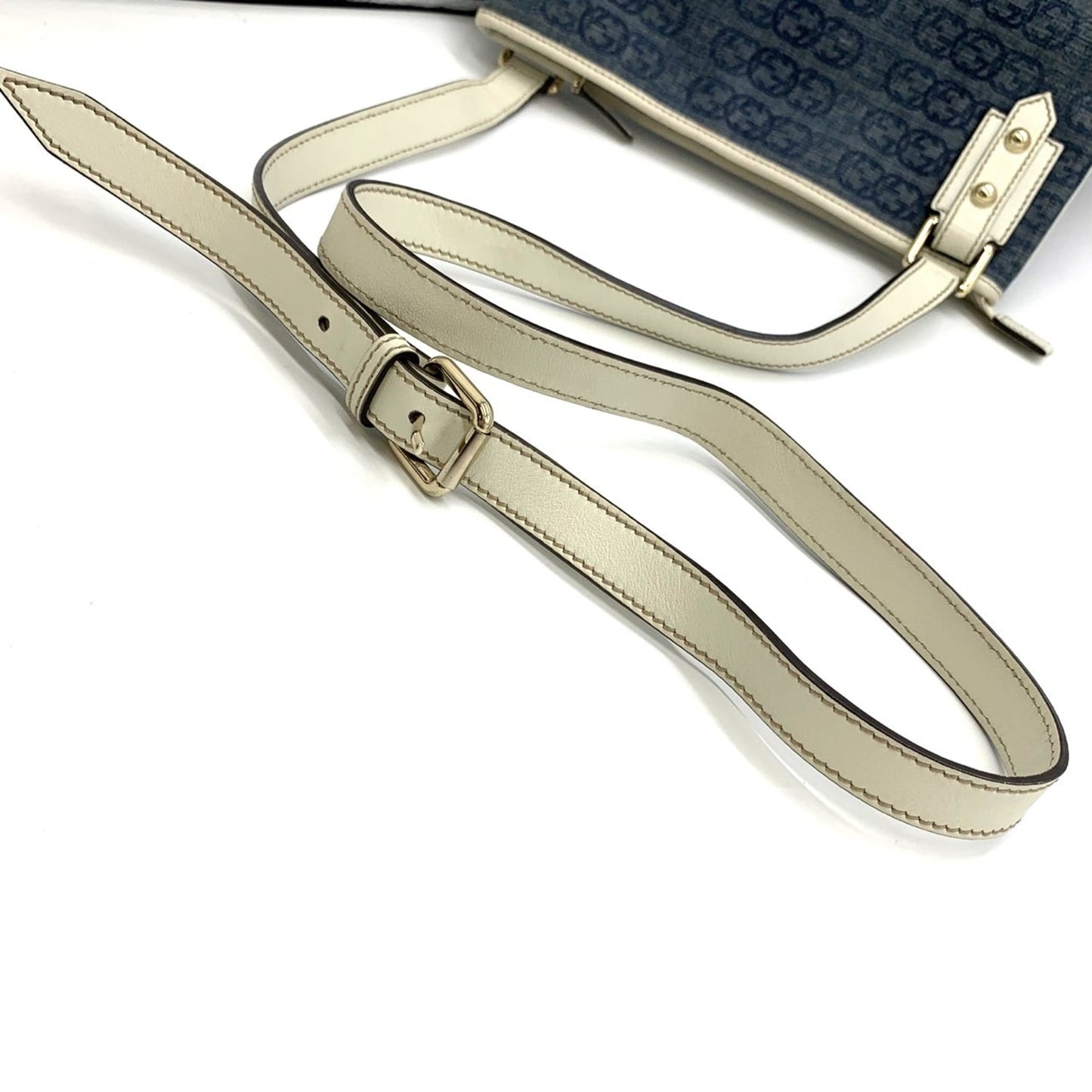 Denim Gucci Shoulder Bag