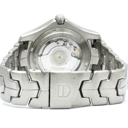 Polished Tag Heuer Link Calibre 6 Steel Automatic