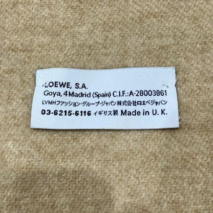 Loewe Wool Cashmere Anagram Scarf/Stole