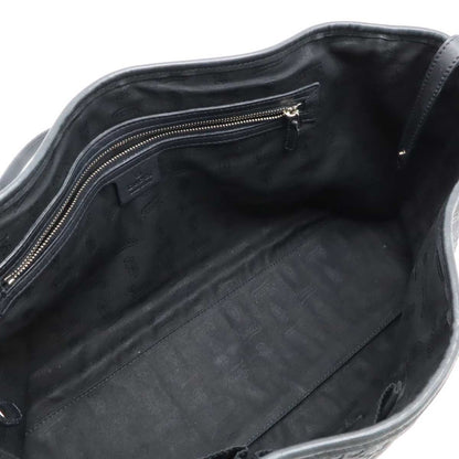 Gucci Gg Twins Guccissima Tote Bag Shoulder Leather Black 232957