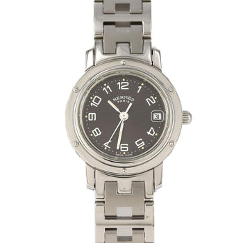 Hermes Clipper Cl4.210 Ss Quartz Watch