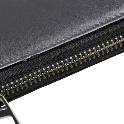 Loewe Anagram Long Wallet Black Leather