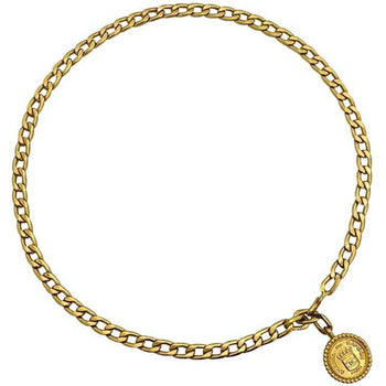 Chanel Chain Belt Gold Coco Mark Coin Gp Chanel Long Waist Up To 83Cm Free Size