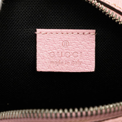 Gucci Gg Psychedelic Shoulder Bag 603938 Pink Multicolor Pvc Leather