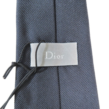 Christian Dior Dior Narrow Tie 100% Silk Suit Formal Business Party Dark Navy