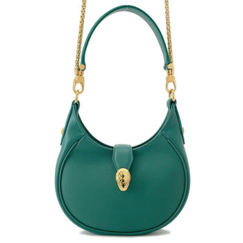 Bvlgari Serpenti Ellipse Handbag In Calfskin Leather 292582 Bvlgari 2-Way