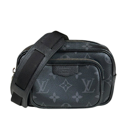 Louis Vuitton Outdoor Pochette Taiga Rama Shoulder Bag Monogram Eclipse M30755 Black