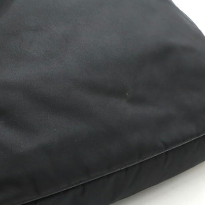 Prada Prada Tote Bag Shoulder Nylon Leather Nero Black Bn1473
