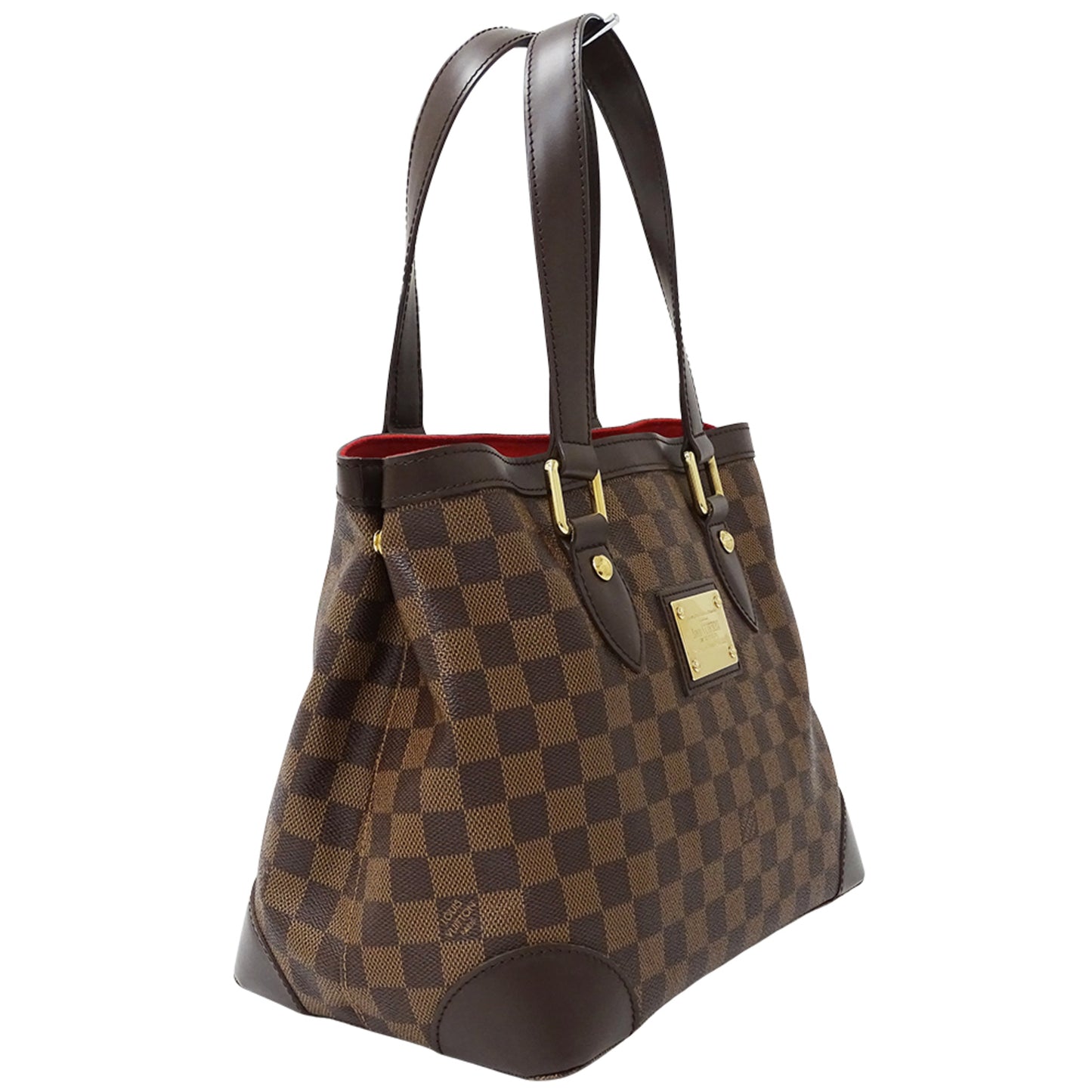 Louis Vuitton Damier Hampstead Pm Tote Bag N51205 Brown