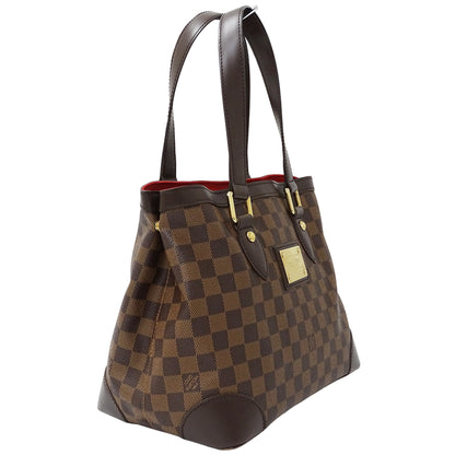 Louis Vuitton Damier Hampstead Pm Tote Bag N51205 Brown