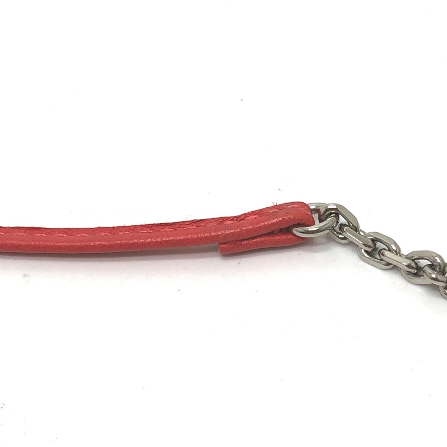 Hermes Tassel Chain Charm Rose Jaipur Pink