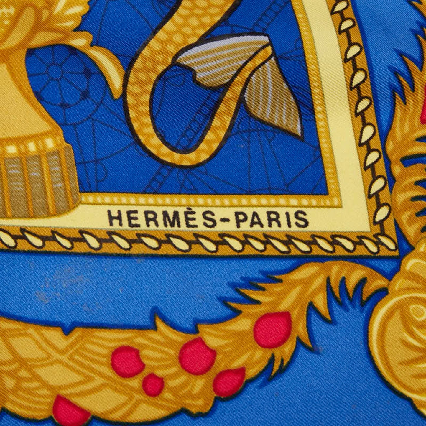 Hermes Herms Carr 90 "Les Bisson De Venice" Sailors' Scarf