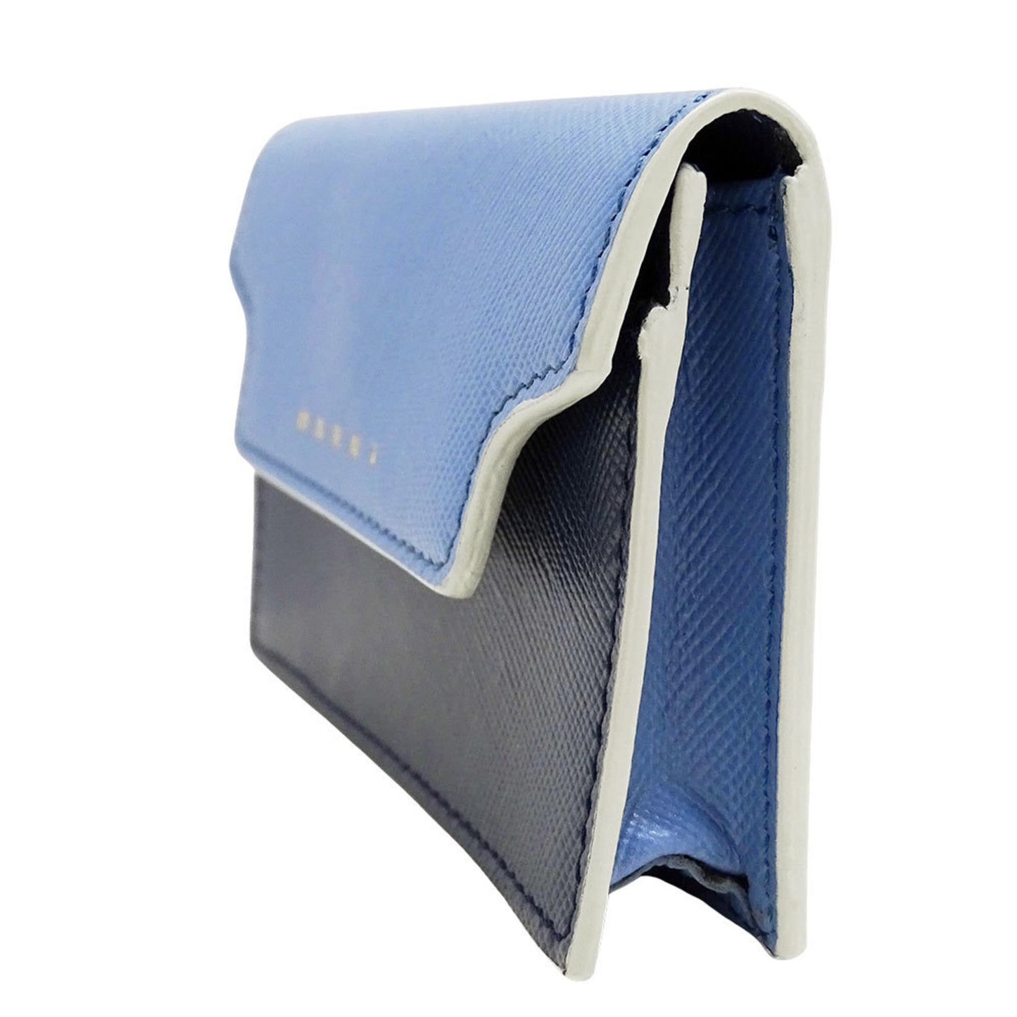 Marni Women'S Leather Business Card Case With Flap