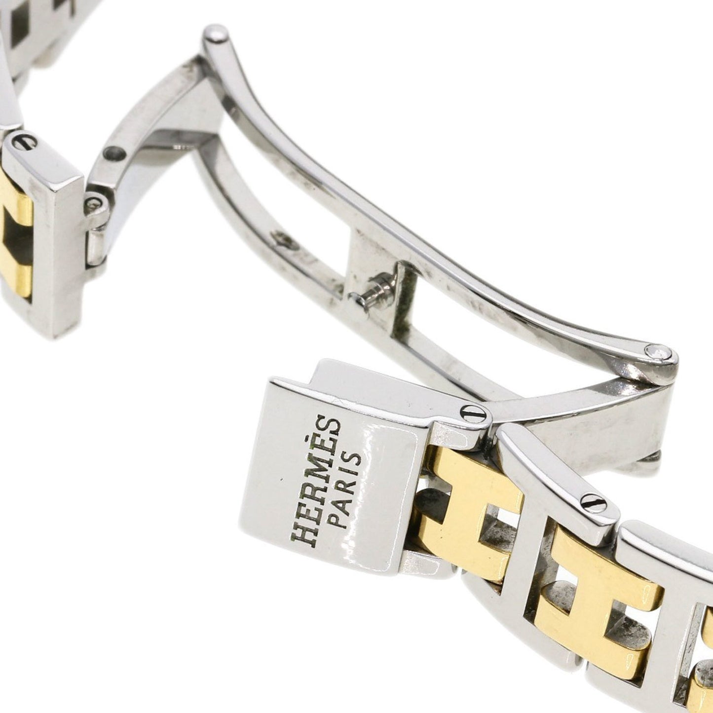 Herms Cl4.220 Clipper Watch With New Buckle