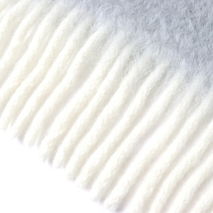 Loewe F811257X03 Wool And Mohair Logo Anagram Fringe Long Scarf