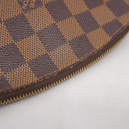 Louis Vuitton Damier Pochette Tick Pm Pouch N47516 Ebene