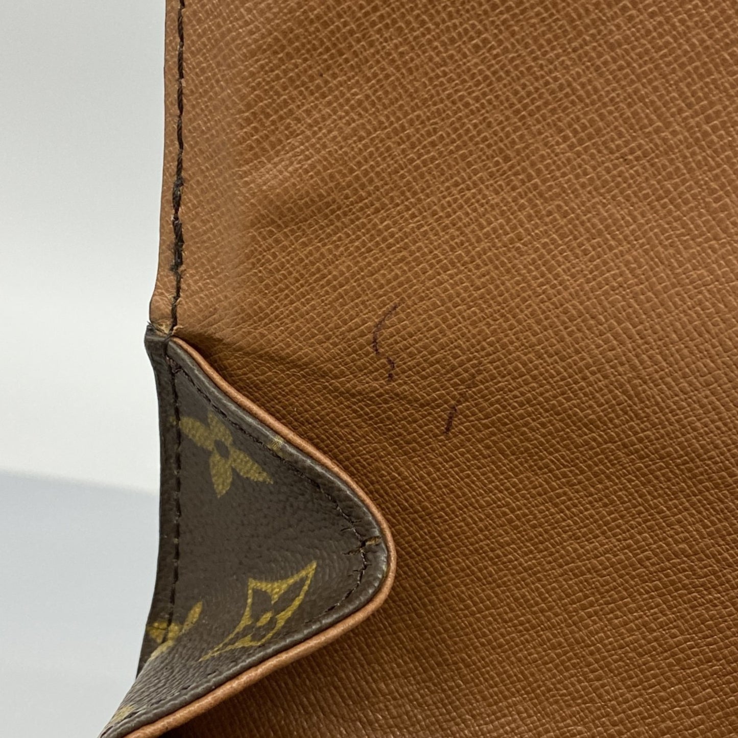 Louis Vuitton Monogram Saint-Cloud Gm Shoulder Bag M51242 Brown