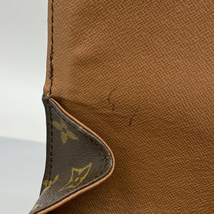 Louis Vuitton Monogram Saint-Cloud Gm Shoulder Bag M51242 Brown