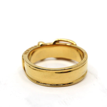 Hermes Herms Santur Scarf Ring 2 Belt Motif Gp