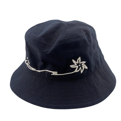 Christian Dior Dior 033C906U4511 X Travis Scott Cactus Jack Bucket Hat Black