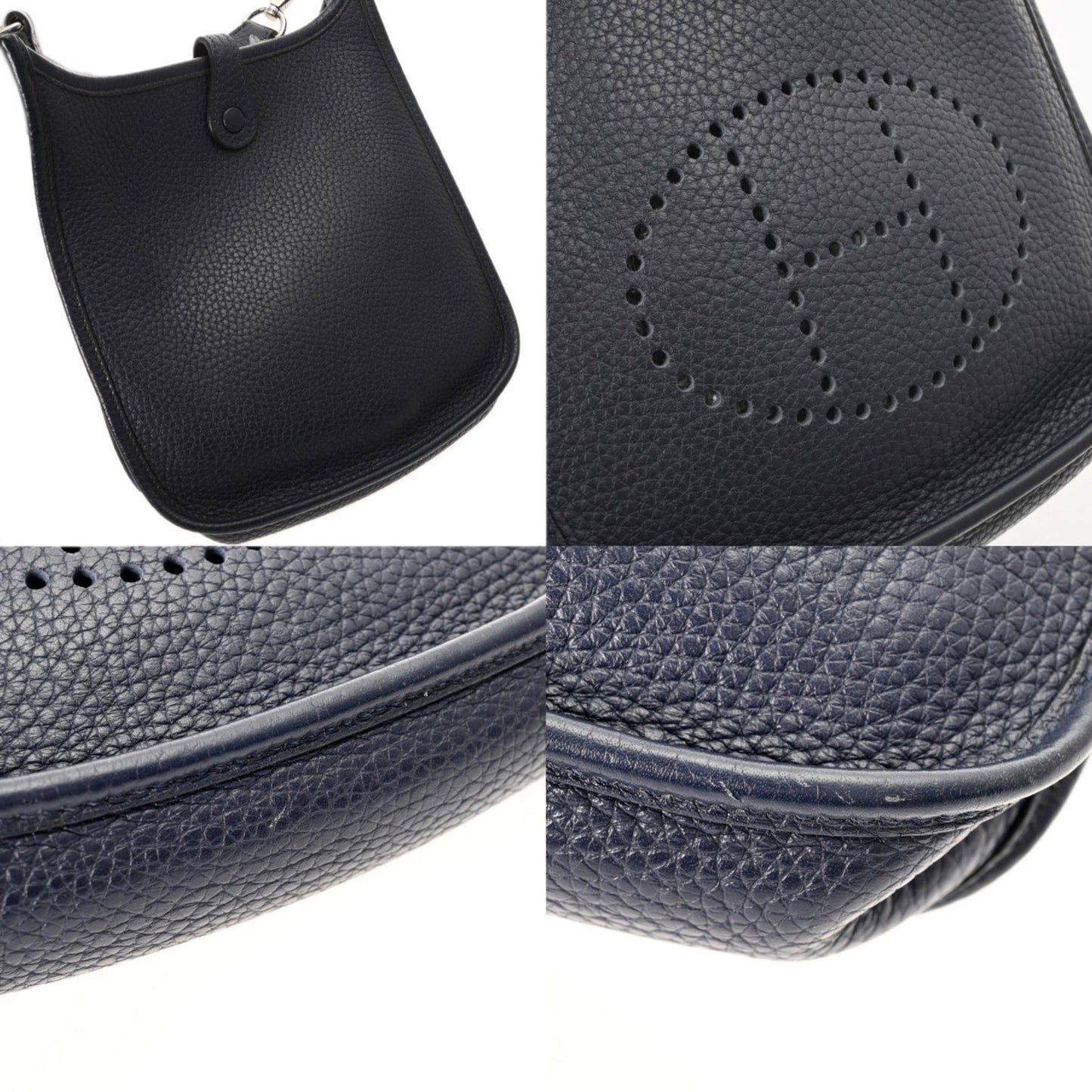 Hermes Evelyn Tpm Rocabar Bleu Nuit C Stamp (Circa 2018)