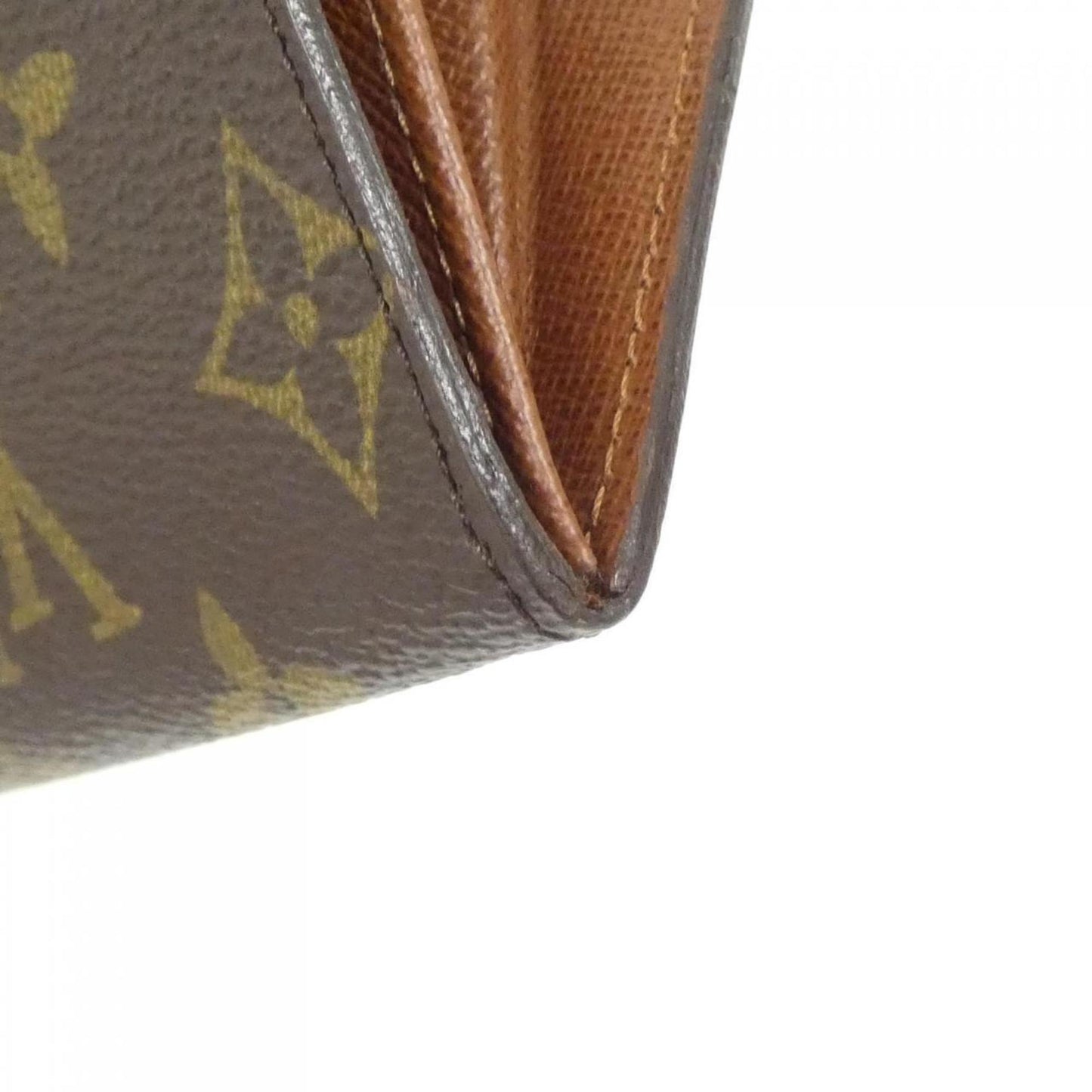 Louis Vuitton Monogram Porte-Monnaie Plat M61930 Wallet/Coin Case