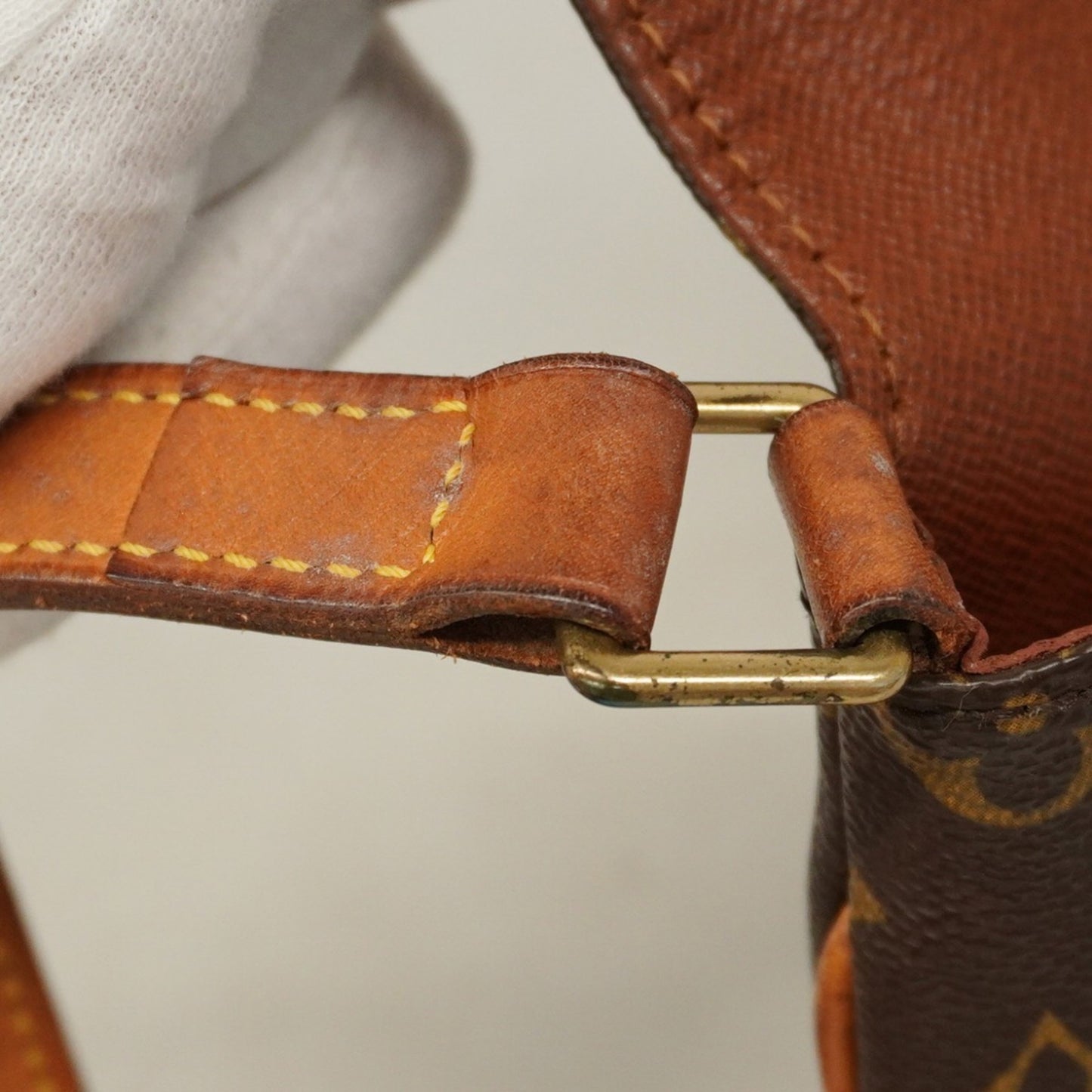 Louis Vuitton Monogram Musette Tango Short Strap Shoulder Bag M51257 Brown