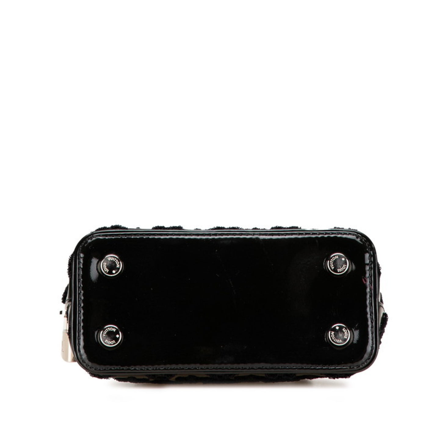 Louis Vuitton Monogram Vernis Lockit Bb Bouclette Handbag M40770 Noir Black Patent Leather
