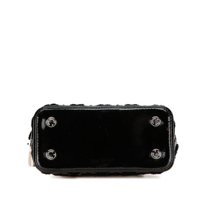 Louis Vuitton Monogram Vernis Lockit Bb Bouclette Handbag M40770 Noir Black Patent Leather