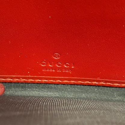 Gucci Long Wallet Guccissima 408831 Leather Red