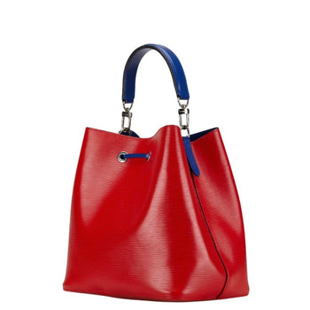 Louis Vuitton Epi Neonoe Handbag Shoulder Bag M54365 Coquelicot Blue Leather