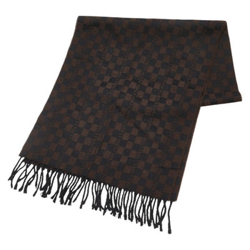 Fendi Logo Scarf In Brown