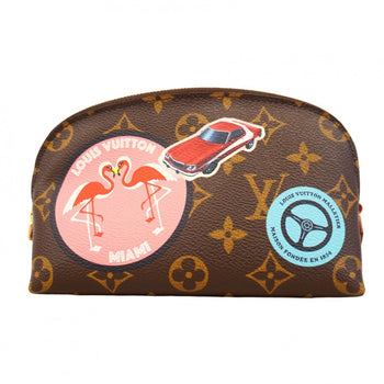 Louis Vuitton Monogram Pochette Tick Pouch M41439 Brown