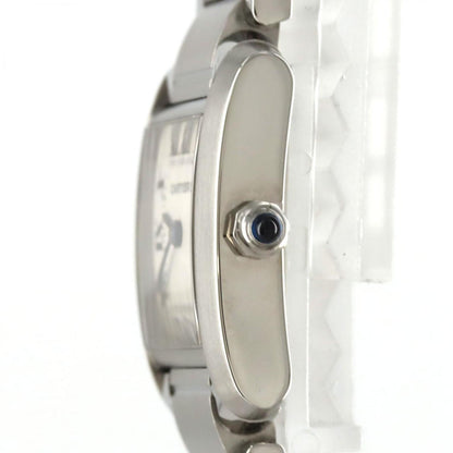 Cartier Tank Franaise Sm W51008Q3 Stainless Steel Quartz Watch
