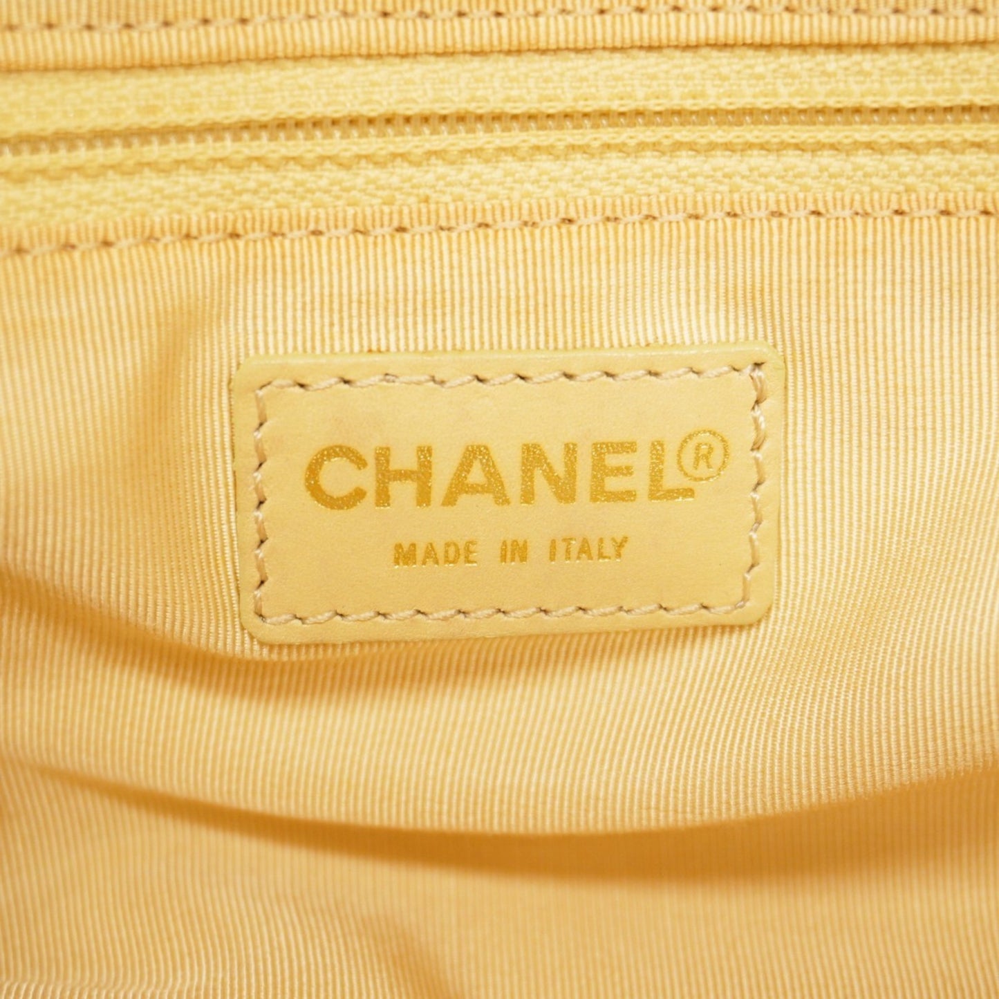 Chanel Matelasse Chain Handbag In Beige Caviar Leather For Women