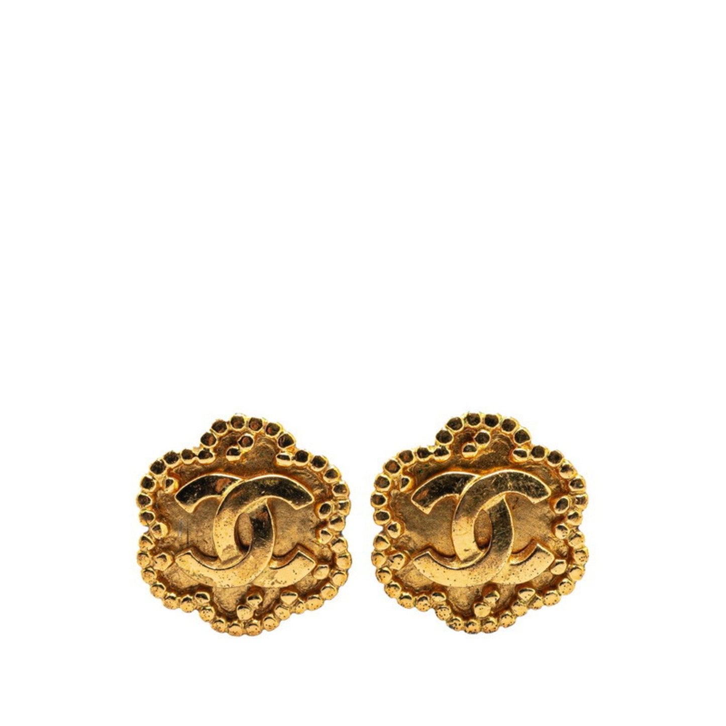 Vintage Chanel Coco Mark Earrings