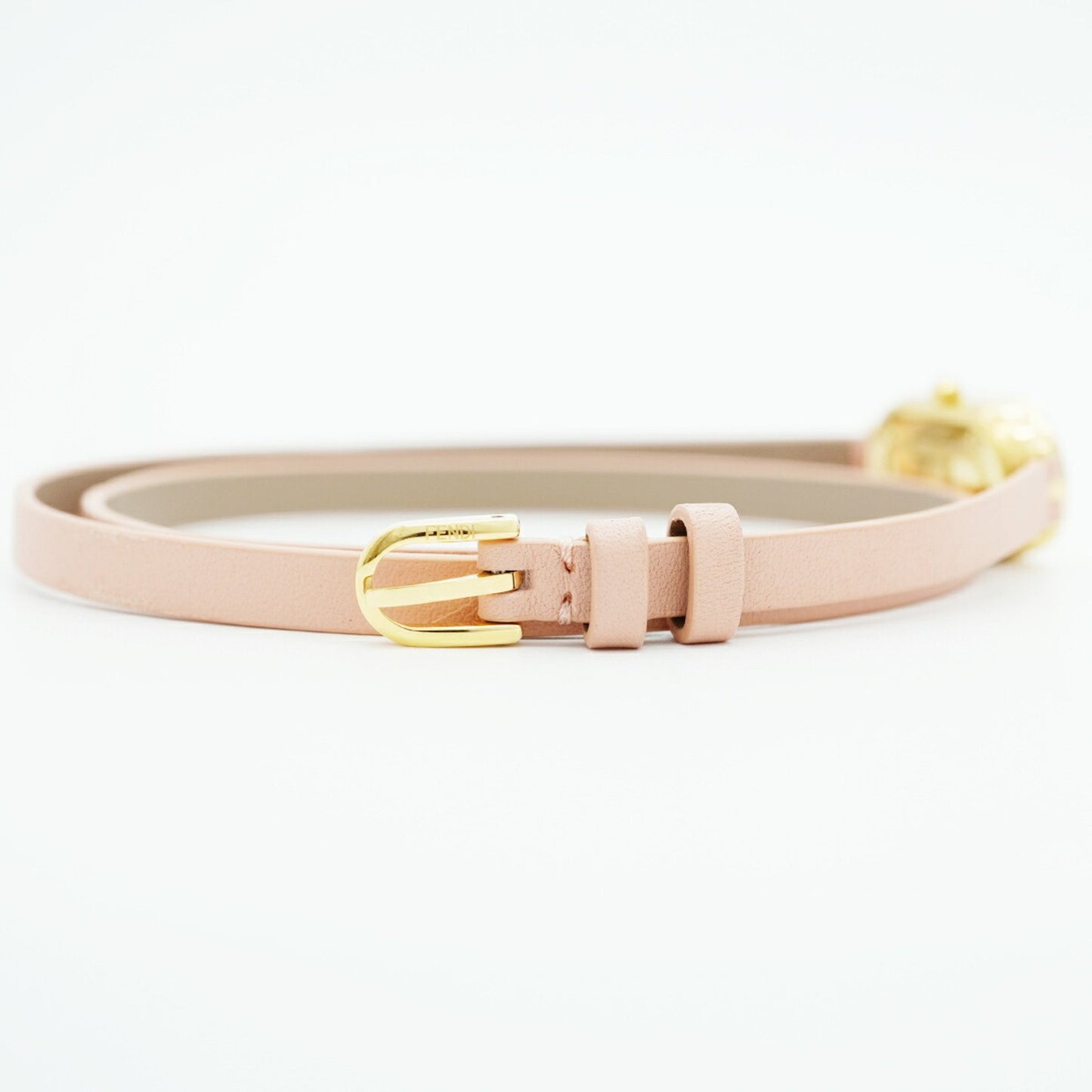 Fendi O'Lock Double Strap Watch Fow965Ahp9F0Cvm Silver Dial