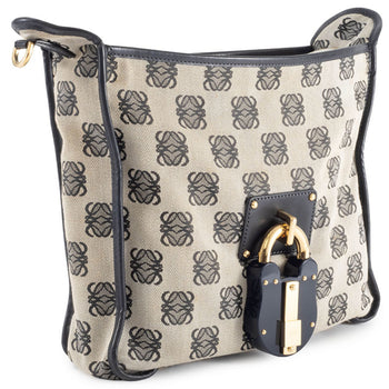 Loewe Anagram Shoulder Bag 340904 Gray