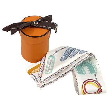 Hermes Herms Chevaloscope Neon Twilly Scarf