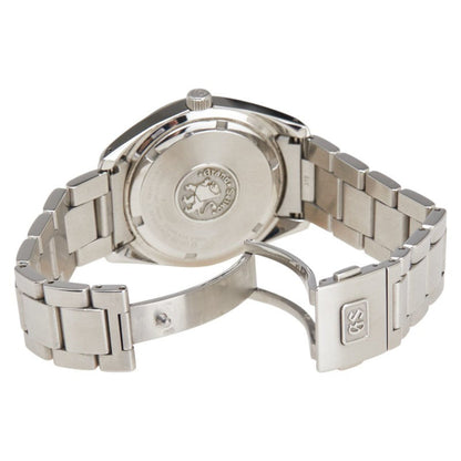 Seiko Grand Heritage Collection Watch 9F85-0Ac0 Quartz Silver Dial Stainless Steel