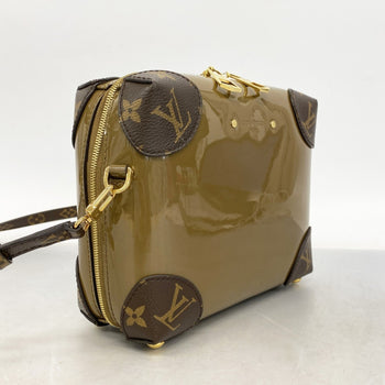 Louis Vuitton Vernis Venice Shoulder Bag M54390 Vert Bronze