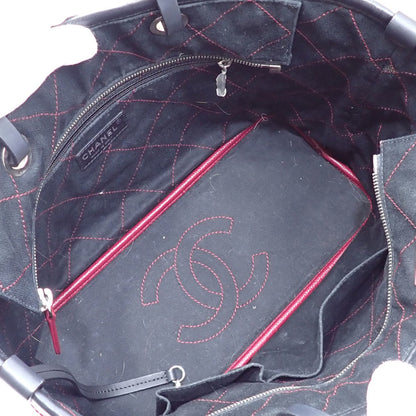 Calfskin Chanel Tote Bag Grained