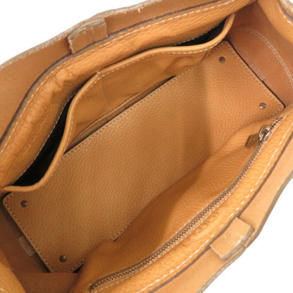 Tod'S Leather Yellow Beige Handbag 0438Tod'S