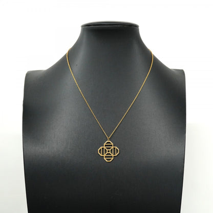 Tiffany Flower Necklace In 18Kyg Yellow Gold