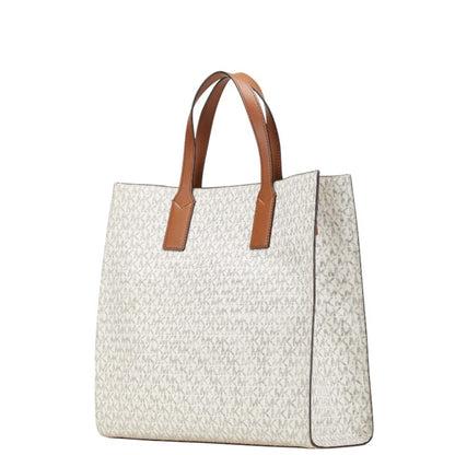 Michael Kors Signature Handbag Tote Bag 35T0Gy9T3B White