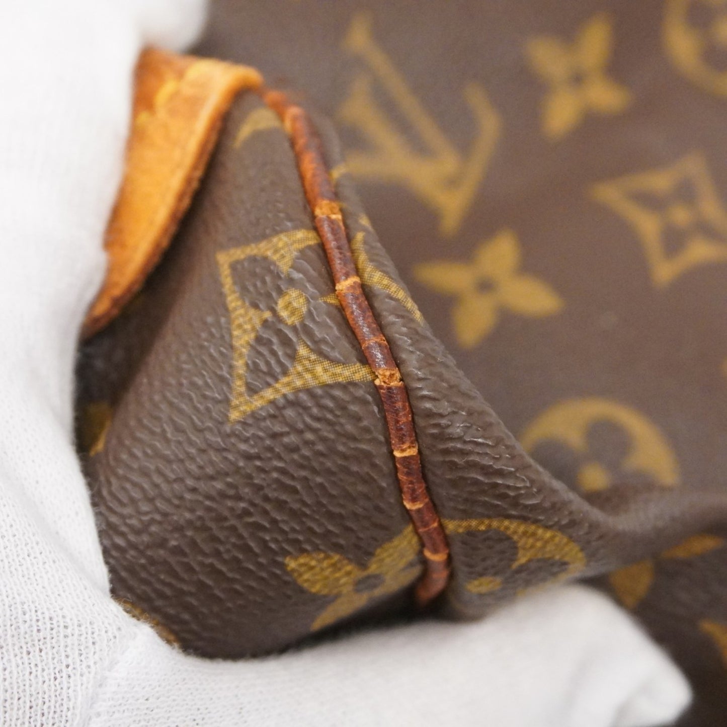 Louis Vuitton Monogram Keepall 55 Boston Bag M41424 Brown