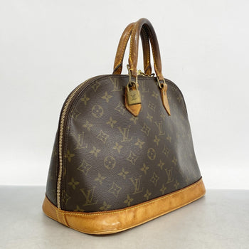 Louis Vuitton Monogram Alma Handbag M51130 Brown