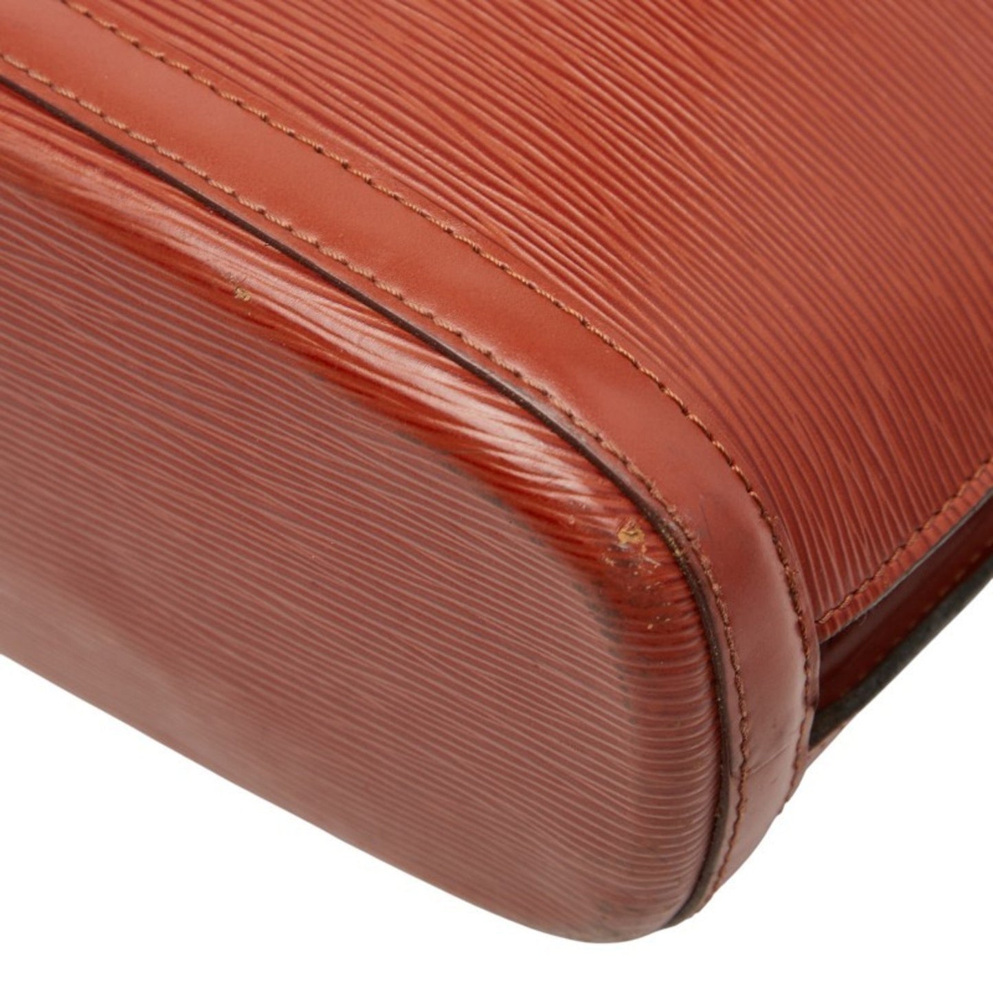 Louis Vuitton Epi Lussac Shoulder Bag M52283 Kenya Brown Leather